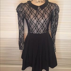 Lace witchy dress